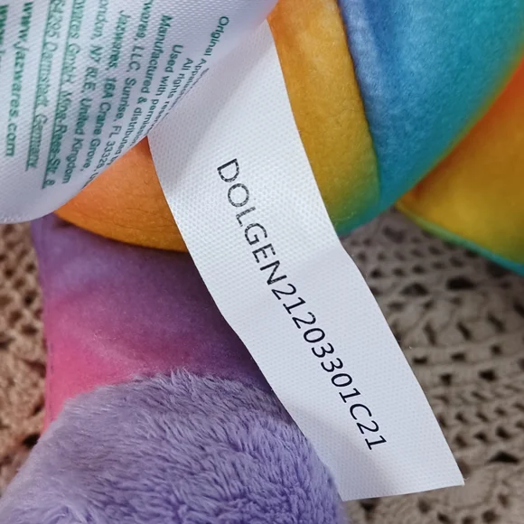 2017 OAA, INC. CABBAGE PATCH KID (CPK) RAINBOW GARDEN PARTY BAILEY BEAR 9" DOLL - Picture 7 of 12